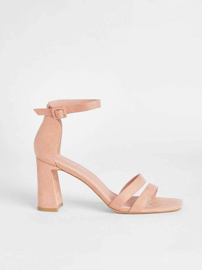 Boohoo Suede Block Heels Boohoo Suede Block Heels