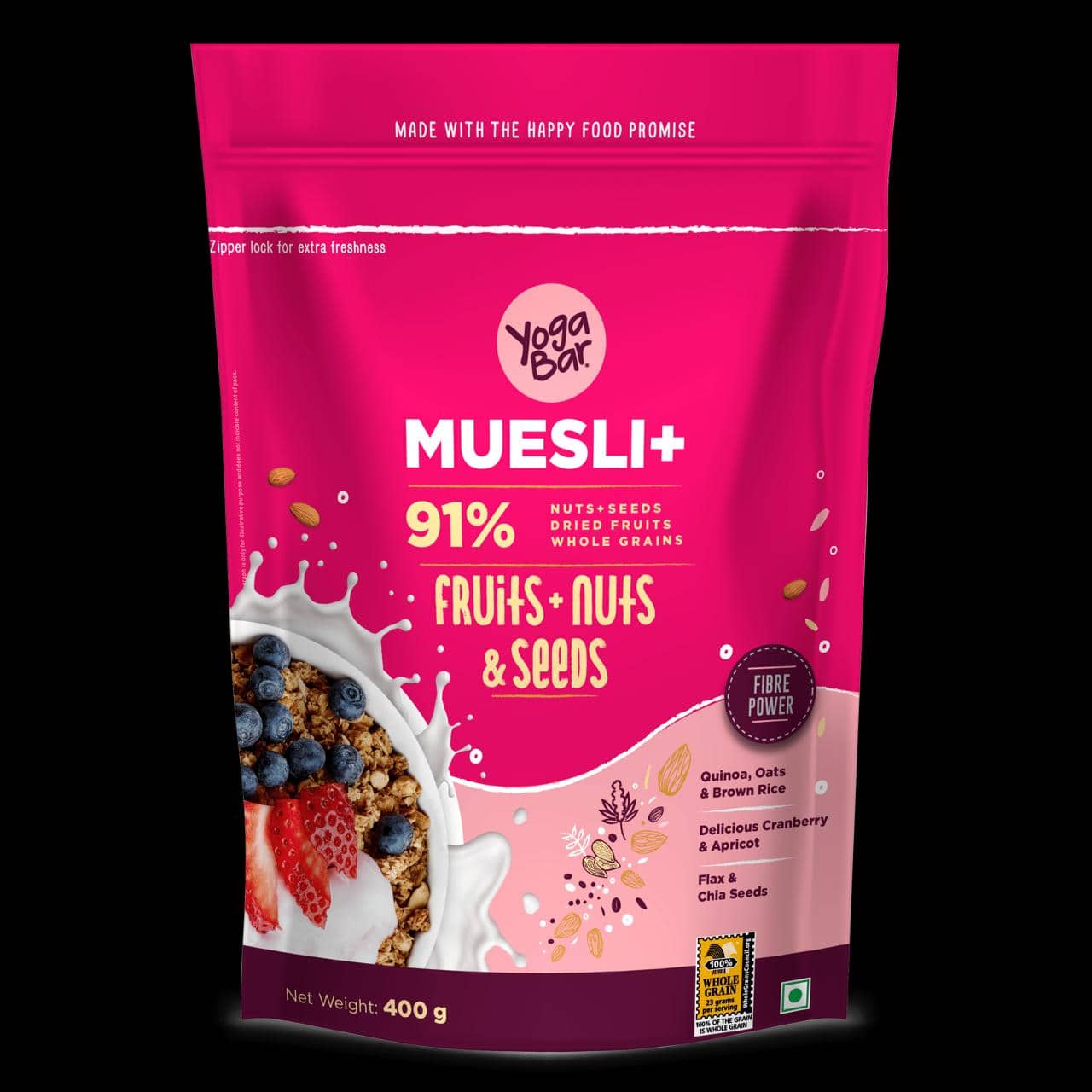 Yogabar Breakfast Cereal &amp; Muesli 