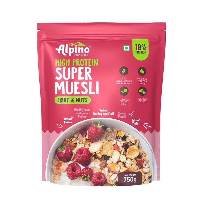 Alpino Super Muesli Fruit &amp; Nuts 750g