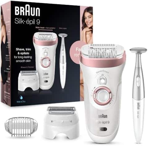 Braun Silk-épil 9-890 Wet &amp; Dry Epilator