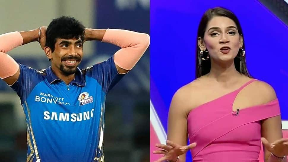 Sanjana Ganesan and Jasprit Bumrah