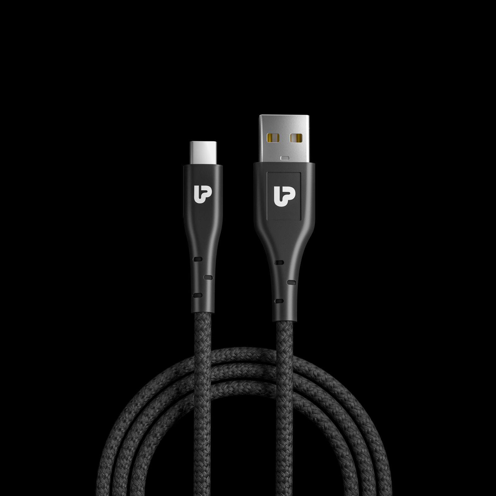 UltraProlink Zap+Type C Cable Fast charging UL1070BLK