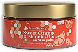 EcstaCBeauty Face Scrub and Exfoliator (50 ml)