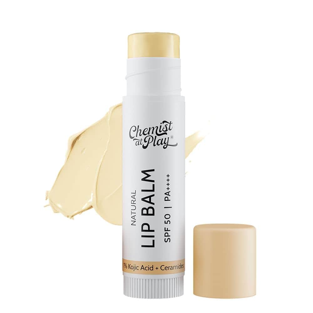 Play Chemist Natural Lip Balm SPF 50 PA+++