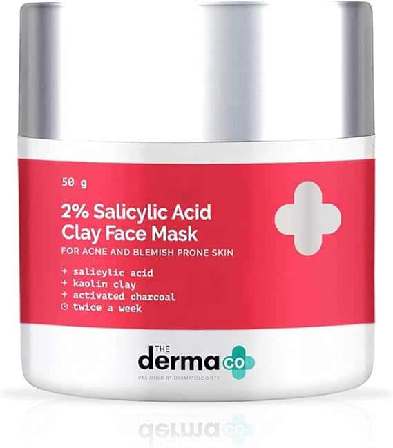 The Derma Co 2% Salicylic Acid Clay Face Mask