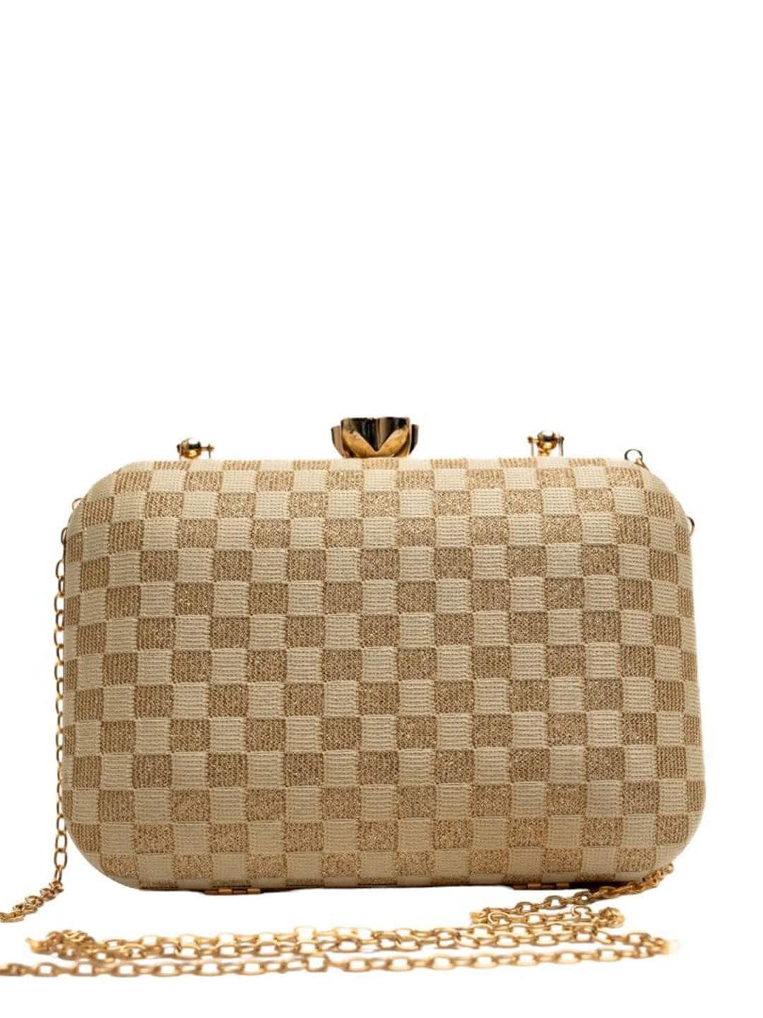 Vdesi Printed Box Clutch