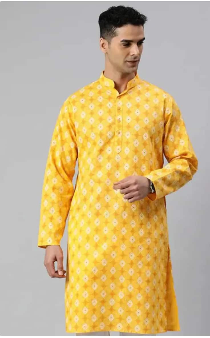 Colorbenz Men Printed Straight Kurta Colorbenz Men Printed Straight Kurta