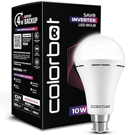Colorbot Emergency Inverter LED Bulb Colorbot Emergency Inverter LED Bulb