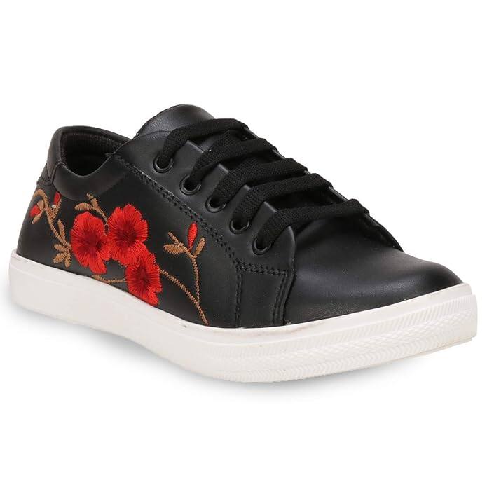 Commander Women’s Embroidery Sneakers Commander Women’s Embroidery Sneakers