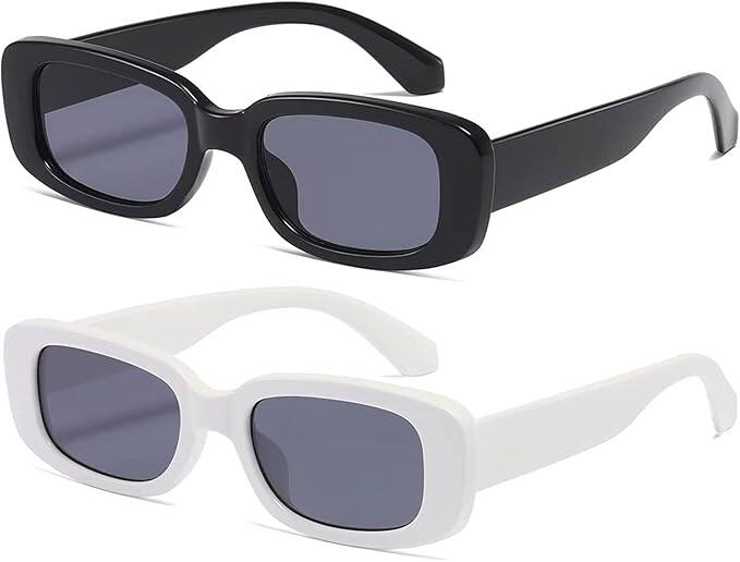 CREEK Rectangular Retro Driving Sunglasses
