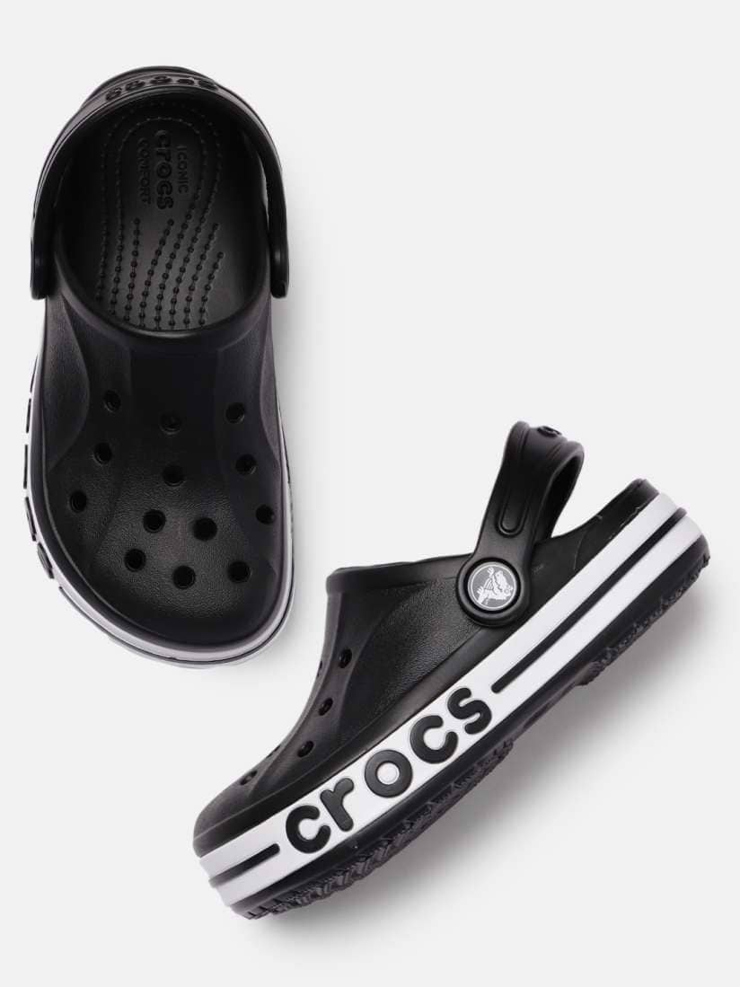 Crocs Unisex Black Bayaband Clogs