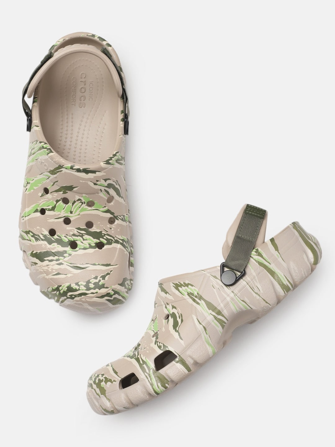 Crocs Unisex Camo Printed Clogs