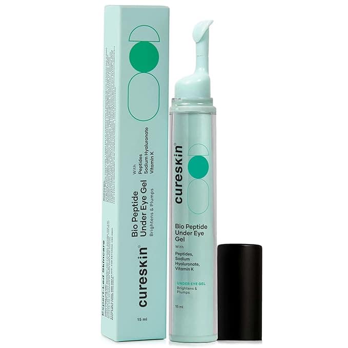 Cureskin Under Eye Gel – Bio-Peptide Formula for Men &amp; Women
