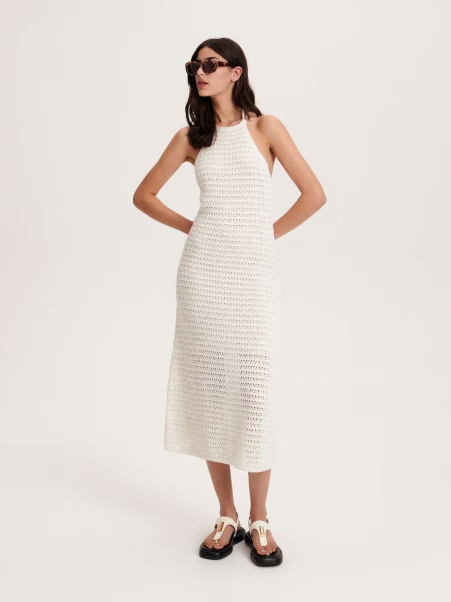 MANGO Styled-Back Maxi Dress MANGO Styled-Back Maxi Dress