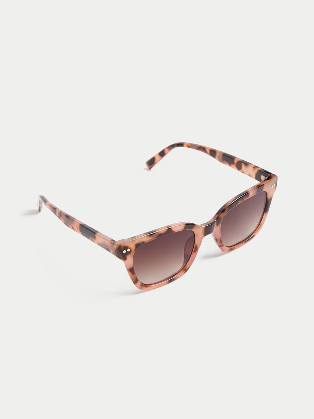 Marks & Spencer Women Square Sunglasses with UV Protected Lens T011064SBLACK Marks & Spencer Women Square Sunglasses with UV Protected Lens T011064SBLACK