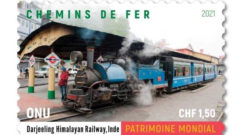 Darjeeling toy train stamp