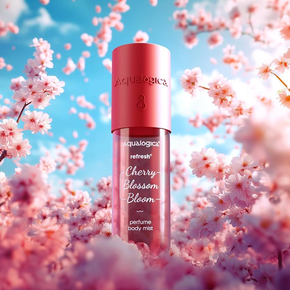  Aqualogica Cherry Blossom Bloom Perfume Body Mist- 150 ml