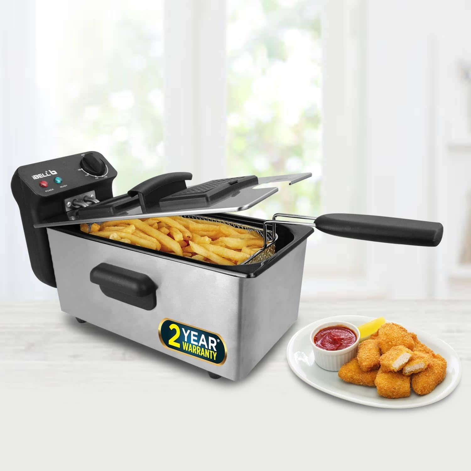 iBELL DF310M Electric Deep Fryer 3 Litre iBELL DF310M Electric Deep Fryer 3 Litre
