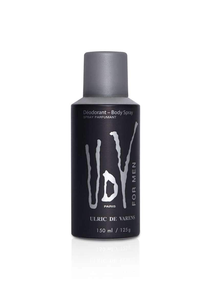 ULRIC DE VARENS No Gas Deodorant Body Spray For Men - 150ml ULRIC DE VARENS No Gas Deodorant Body Spray For Men - 150ml