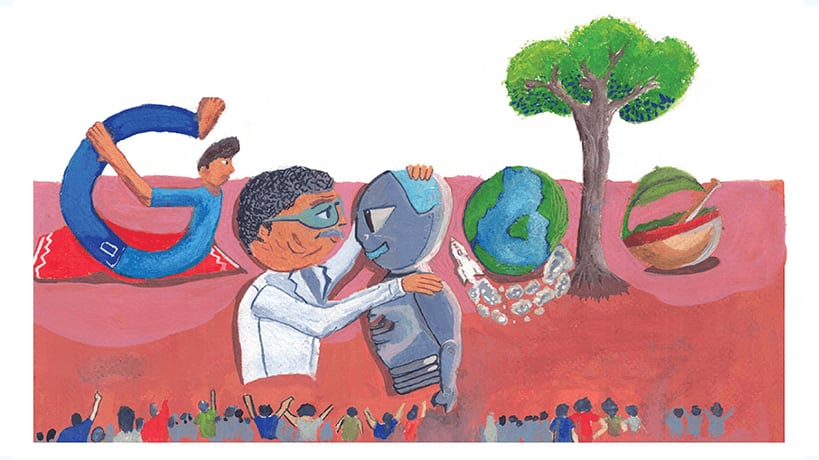 Doodle for Google contest India