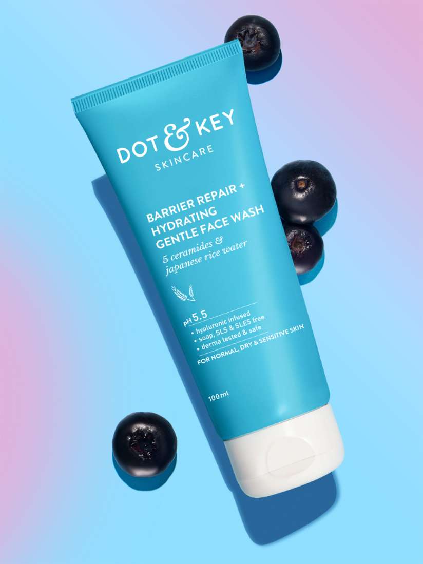 DOT &amp; KEY Barrier Repair Hydrating Gentle Face Wash – 100ml