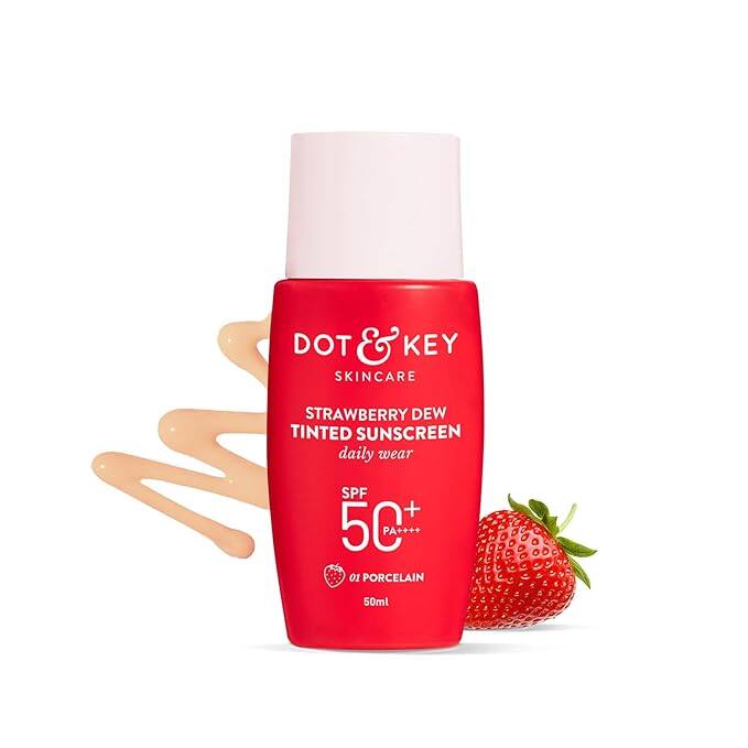Dot &amp; Key Strawberry Dew Tinted Sunscreen SPF 50+ PA++++ (01 Porcelain)