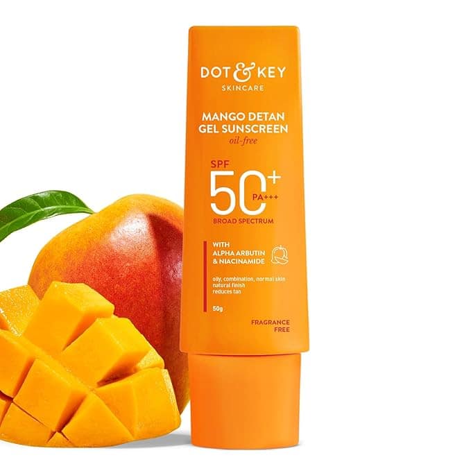 Dot &amp; Key Mango Detan Gel Sunscreen SPF 50+ PA+++