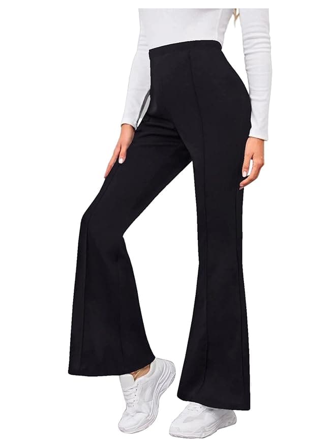 Dream Beauty Fashion Bell-Bottom Trousers – Retro Flair with Comfort