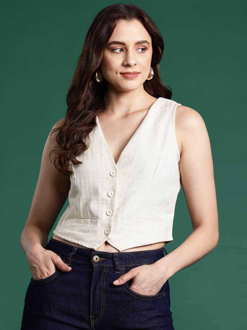 DressBerry Cotton Waistcoat