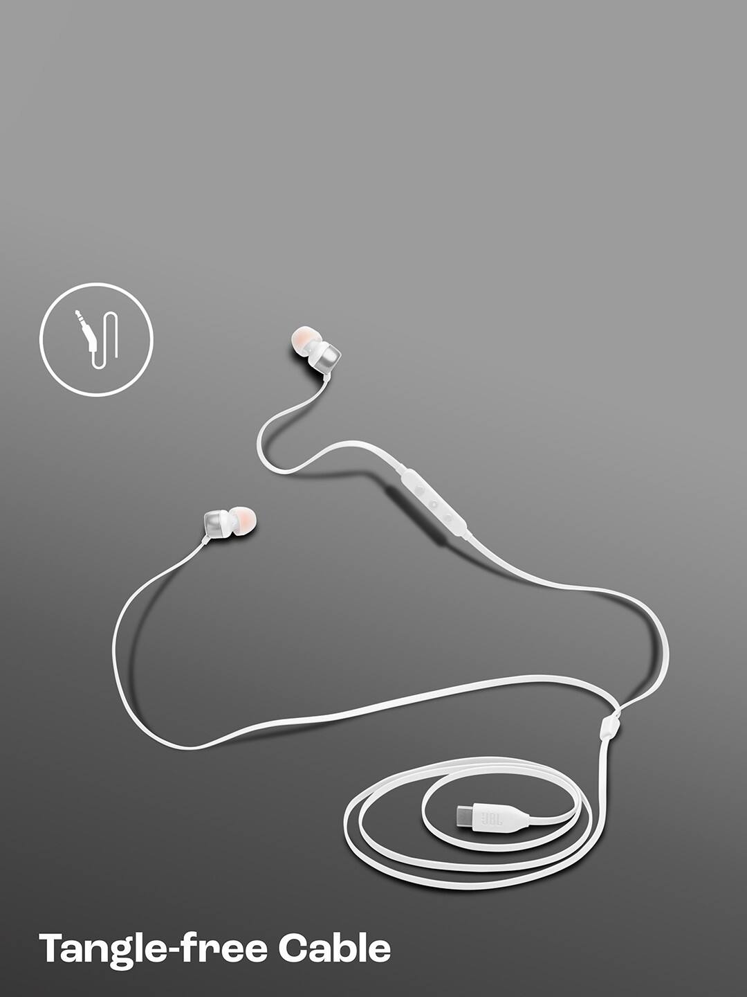 JBL White Tune 310C Wired Hi-Res Audio Digital to Analog Headphone JBL White Tune 310C Wired Hi-Res Audio Digital to Analog Headphone