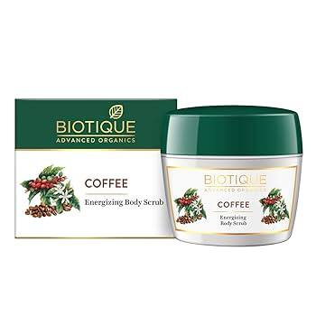 Biotique Advanced Organics Coffee Energizing Body Scrub 100 g Biotique Advanced Organics Coffee Energizing Body Scrub 100 g