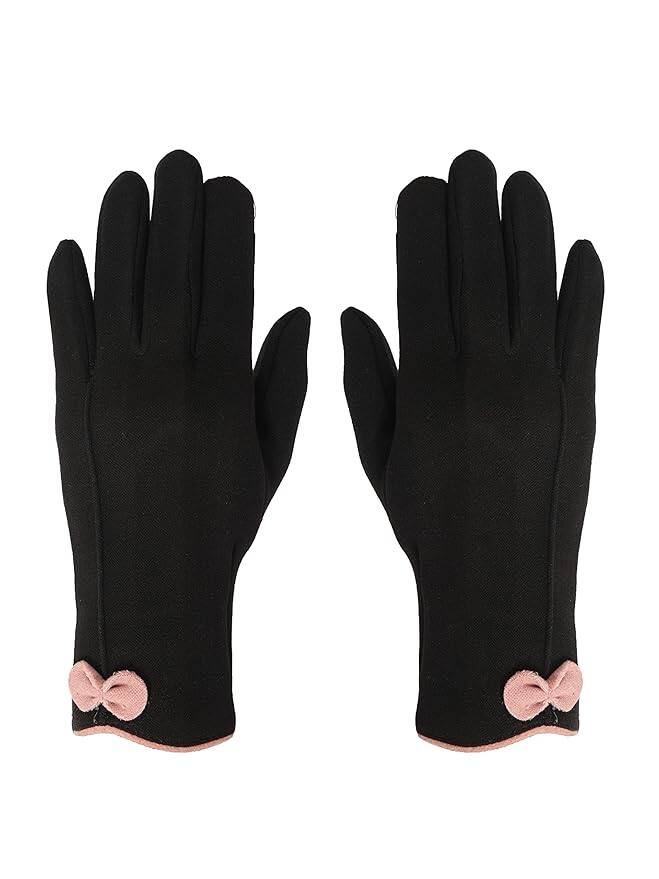 FabSeasons Slim Warm Winter Gloves for Women FabSeasons Slim Warm Winter Gloves for Women