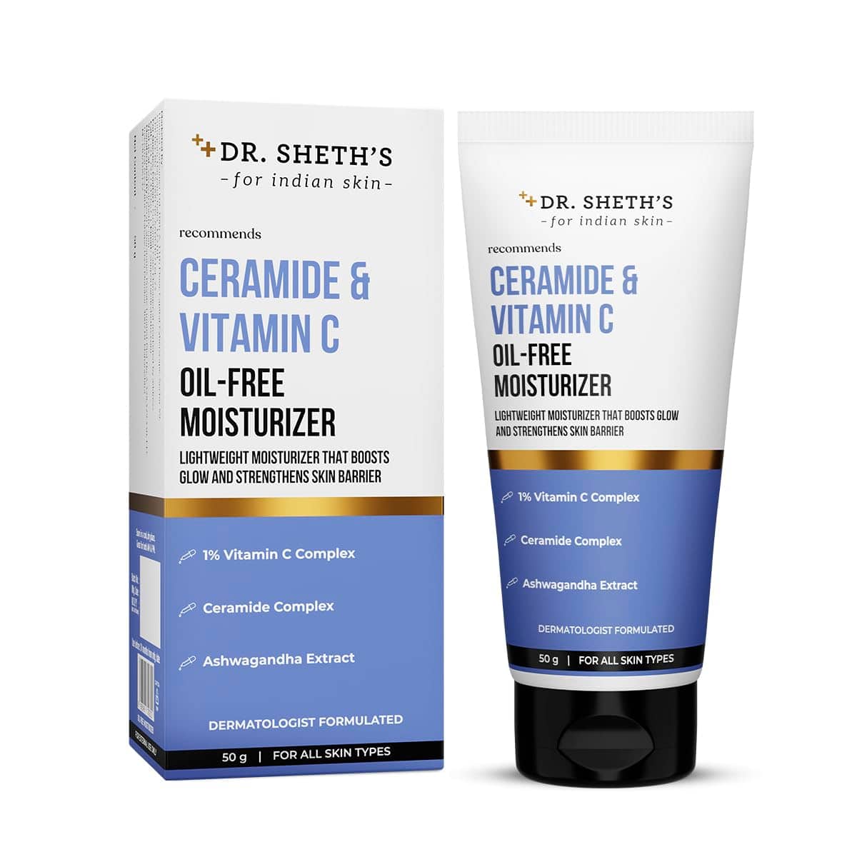 Dr. Sheth's Ceramide &amp; Vitamin C Oil Free Moisturizer