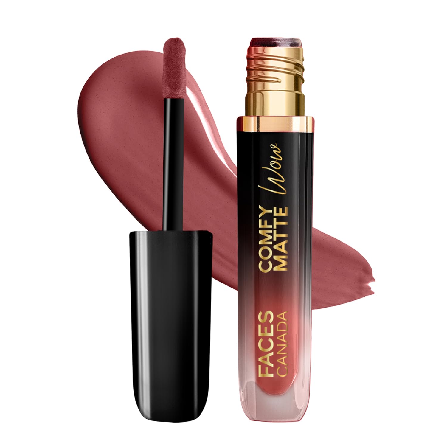 Faces Canada Comfy Matte Wow Liquid Lipstick - Choco Couture 01