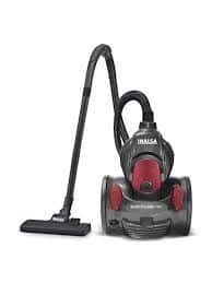  Inalsa Grey &amp; Red Textured Ecocyclone Pro Vacuum Cleaner