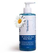  Be Bodywise 1% Salicylic Acid Body Wash Prevents Body Acne &amp; Exfoliate Dead Skin - 100ml