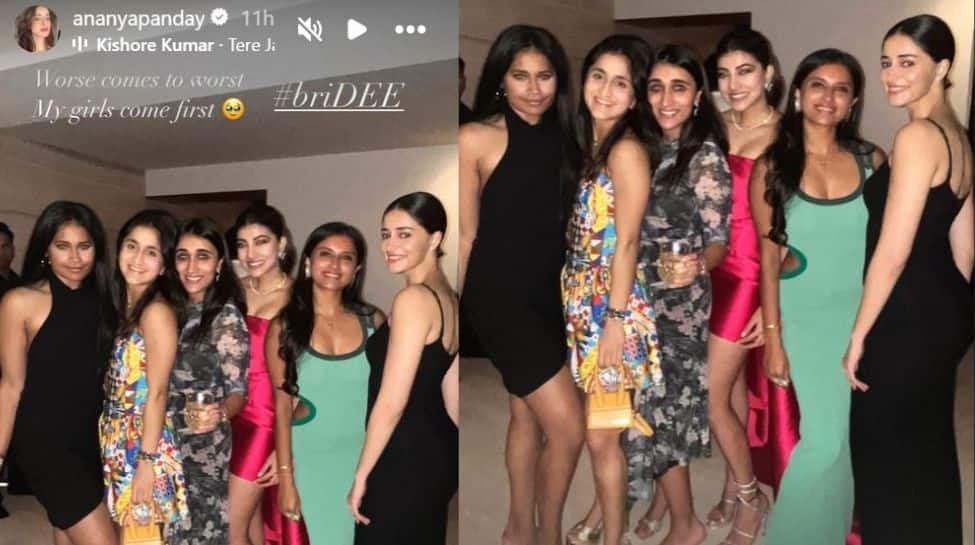 Ananya Panday Shares Touching Moments With Friends, Says Her ‘Girls Come First’ | People News