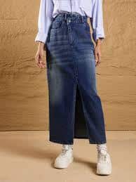  plusS Women A-Line Maxi Skirts