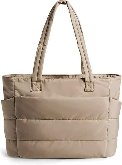 Tote Bag for Woman | Lightweight Puffy Shoulder Handbag 