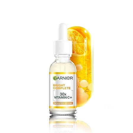Garnier Vitamin C + Face Serum for Skin Brightening &amp; Anti-Dark Spots