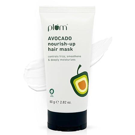 Plum Avocado Fresh Hair Mask For Dry And Frizzy Hair