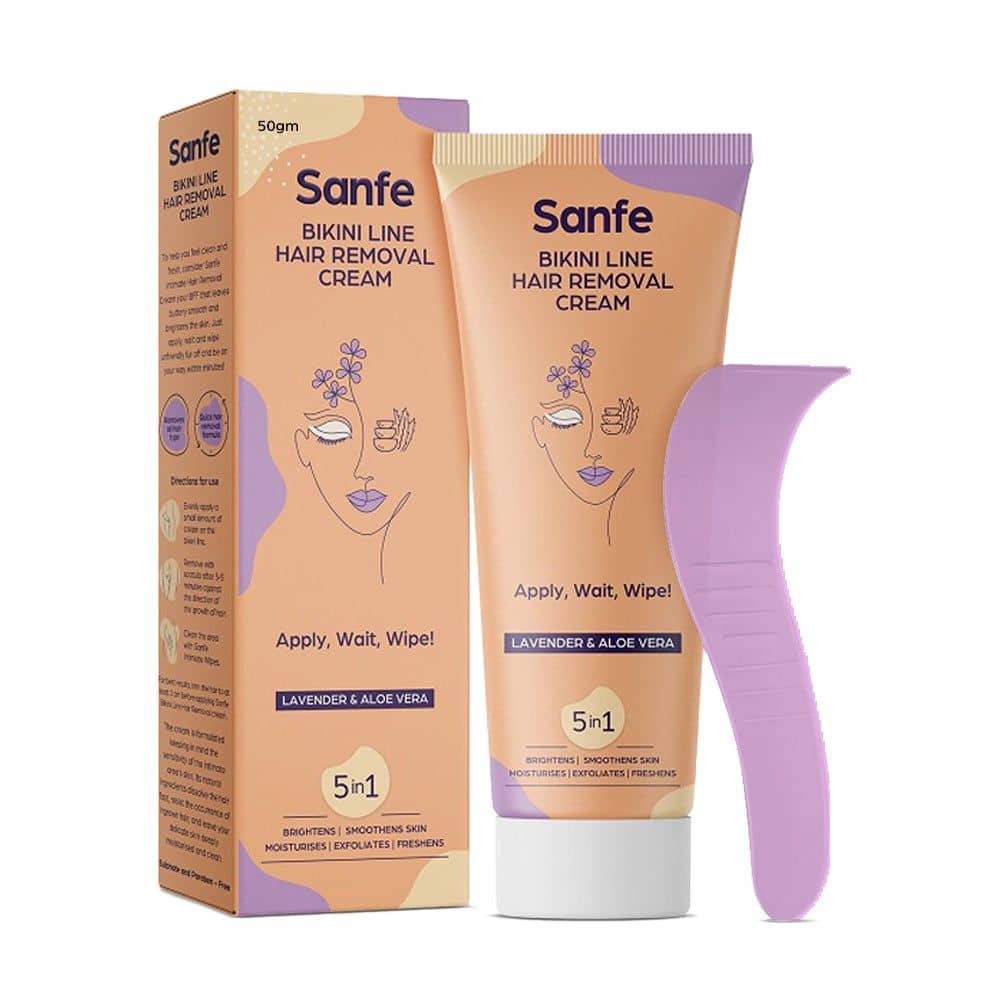 Sanfe Bikini Line Hair Removal Cream - 50ml