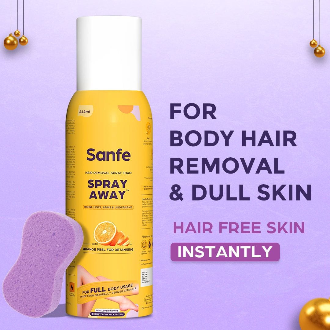 Sanfe Spray Away Hair Removal Spray - 25ml