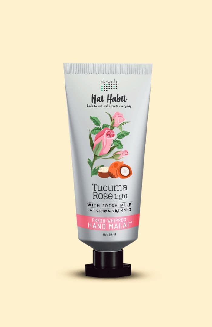 Nat Habit Tucuma Rose Light Hand Malai Skin Clarity &amp; Brightening