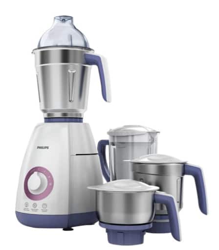 Philips White 4 Jars Juicer Mixer Grinder 750 W