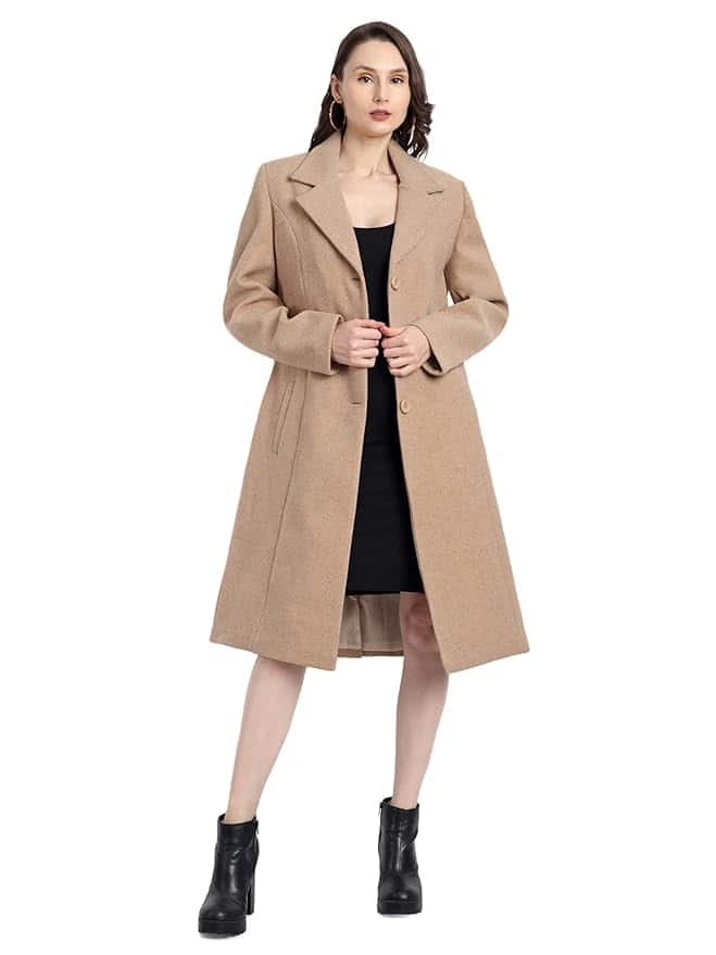 HAUTEMODA Women's Winter Coat Trench