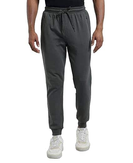 Jockey AM02 Men's Super Combed Cotton Rich Slim Fit Joggers