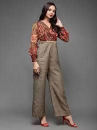  Miss Chase Printed Basic Jumpsuit