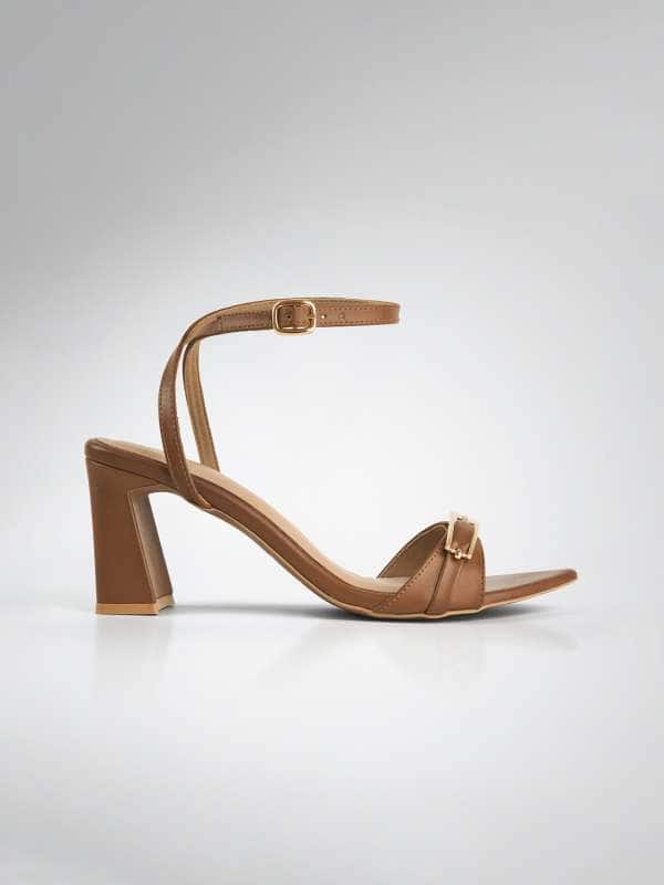 Signature Sole Block Sandals