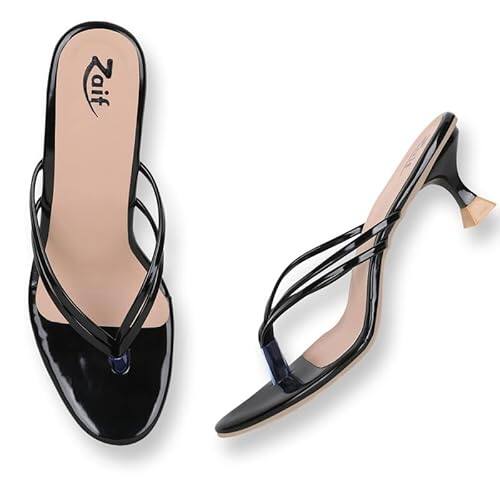 ZAIF women fancy pencil heel stylish sandal (80)